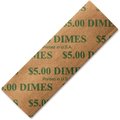 Iconex Wrappers, Coin, Flat, Dime Pk ICX94190053